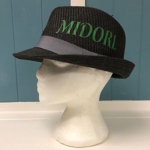 Midori Straw Fidora Hat Band For Men Drink‎ Smart liquor brand